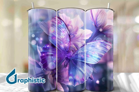 Break Through Butterfly Tumbler Wrap 29