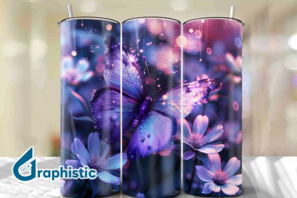 Break Through Butterfly Tumbler Wrap 40