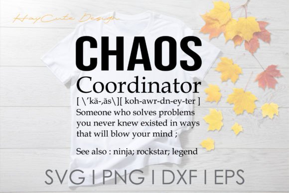 Chaos Coordinator Difinition Svg Png