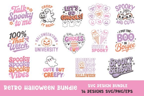 Halloween Quote SVG Design Bundle