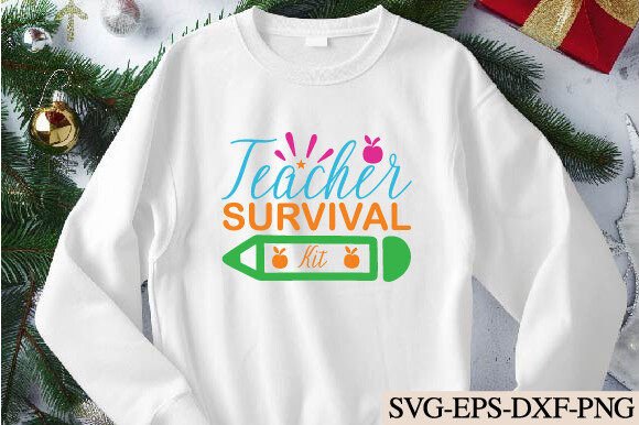 Teacher Survival Kit Svg