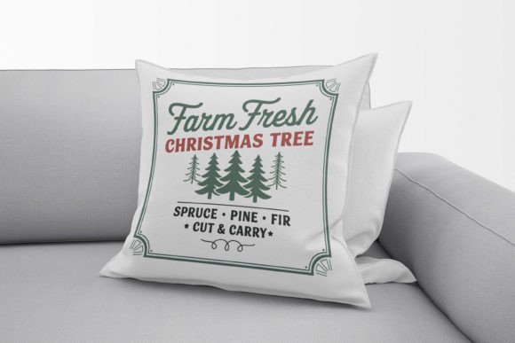 Vintage Christmas Sign SVG Design Farm
